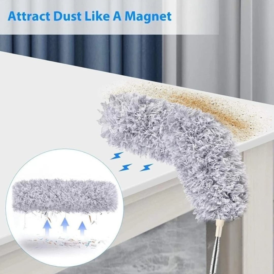 Adjustable Bendable Cleaning Duster ( Includes A Free Gift)